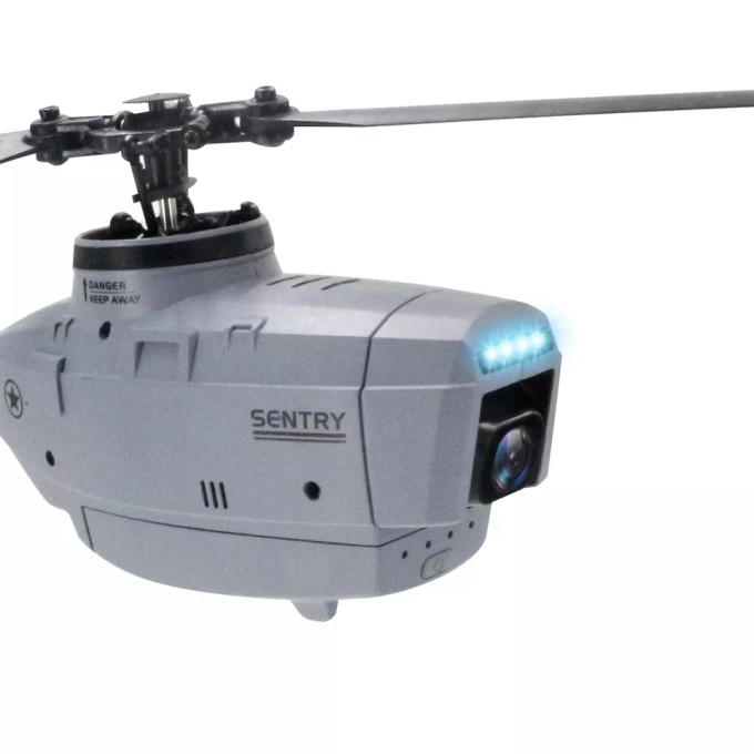 RC vrtulník AERIUM C127 GPS 720P šedý